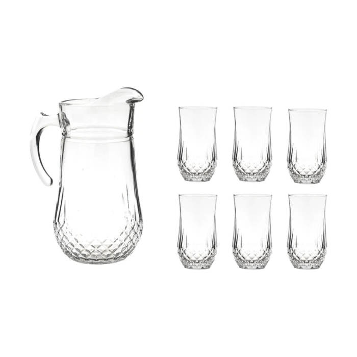 ست پارچ و لیوان 7 پارچه نوری تازه سری اپرا مدل 242102W - Image 1