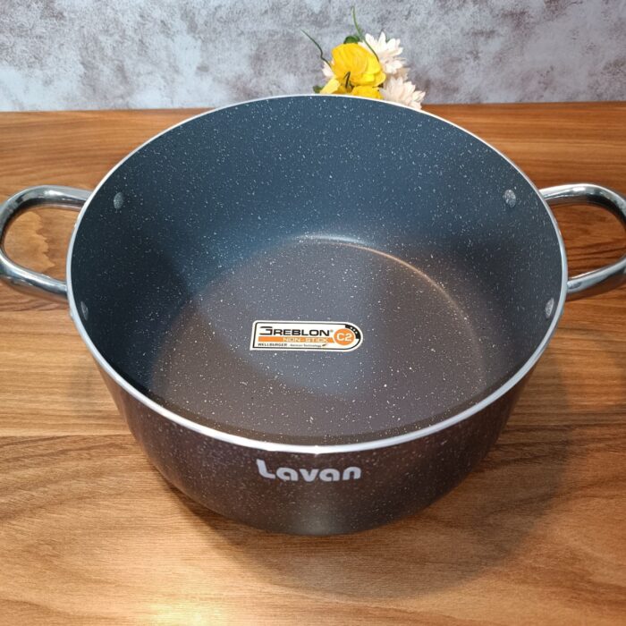 قابلمه گرانیتی سایز 20 لاوان مدل تیتان طوسی - Image 3