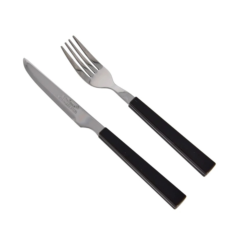 056760e9ce4a4f4bff85539268f914e402365449_1735796141 کارد و چنگال یونیک اصلی مشکی UN-5850 - Image 1