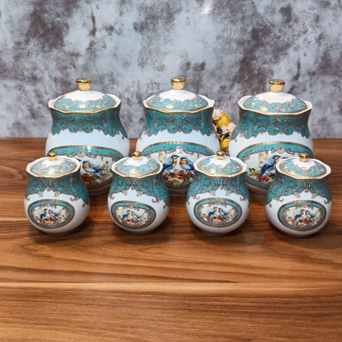 پاسماوری (جا ادویه) 14 پارچه باواریا طرح لاولی برد کد 431 - Image 1