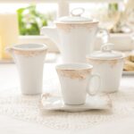 سرویس 97 پارچه وینچی چینی زرین گل آرایی کلودیا - Image 3