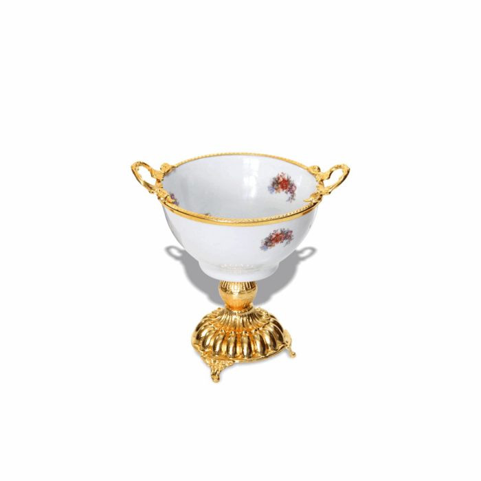 کاسه شکلات پایه برنزی 179/1 - Image 1