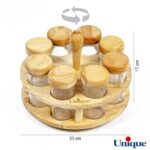 ست ادویه پاش یونیک بامبو گردان مدل UN-6117 - Image 2