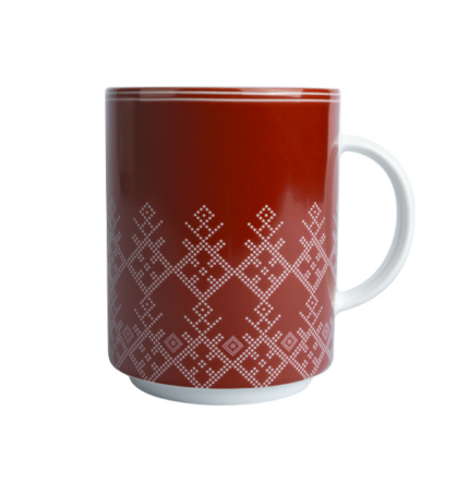 ماگ یلدا چینی زرین 300 درجه عالی