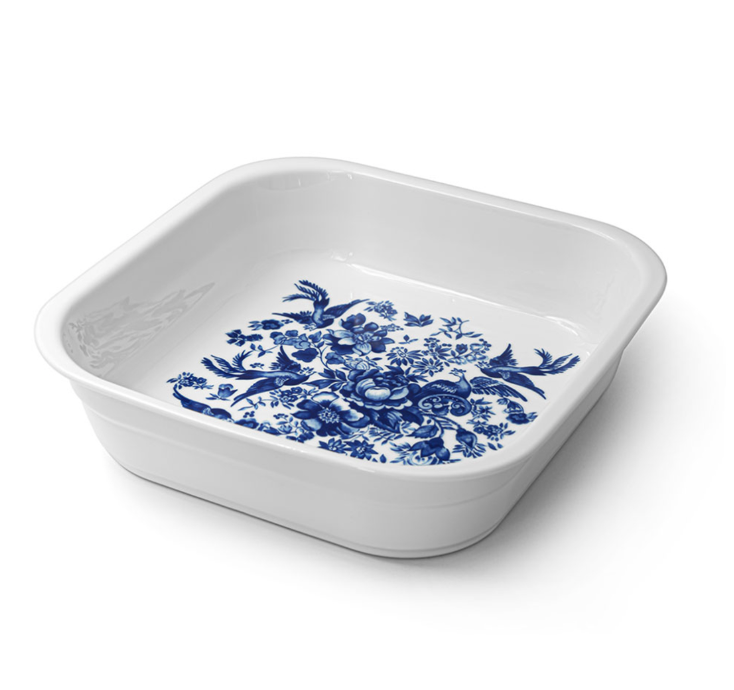 Screenshot 2025-12-07 134005 دیس لازانیا مربع چینی زرین طرح فلورانس - Image 1